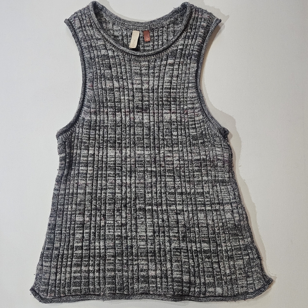 Pilcro Anthropologieโ Silk Blend Top Womens Large Grey